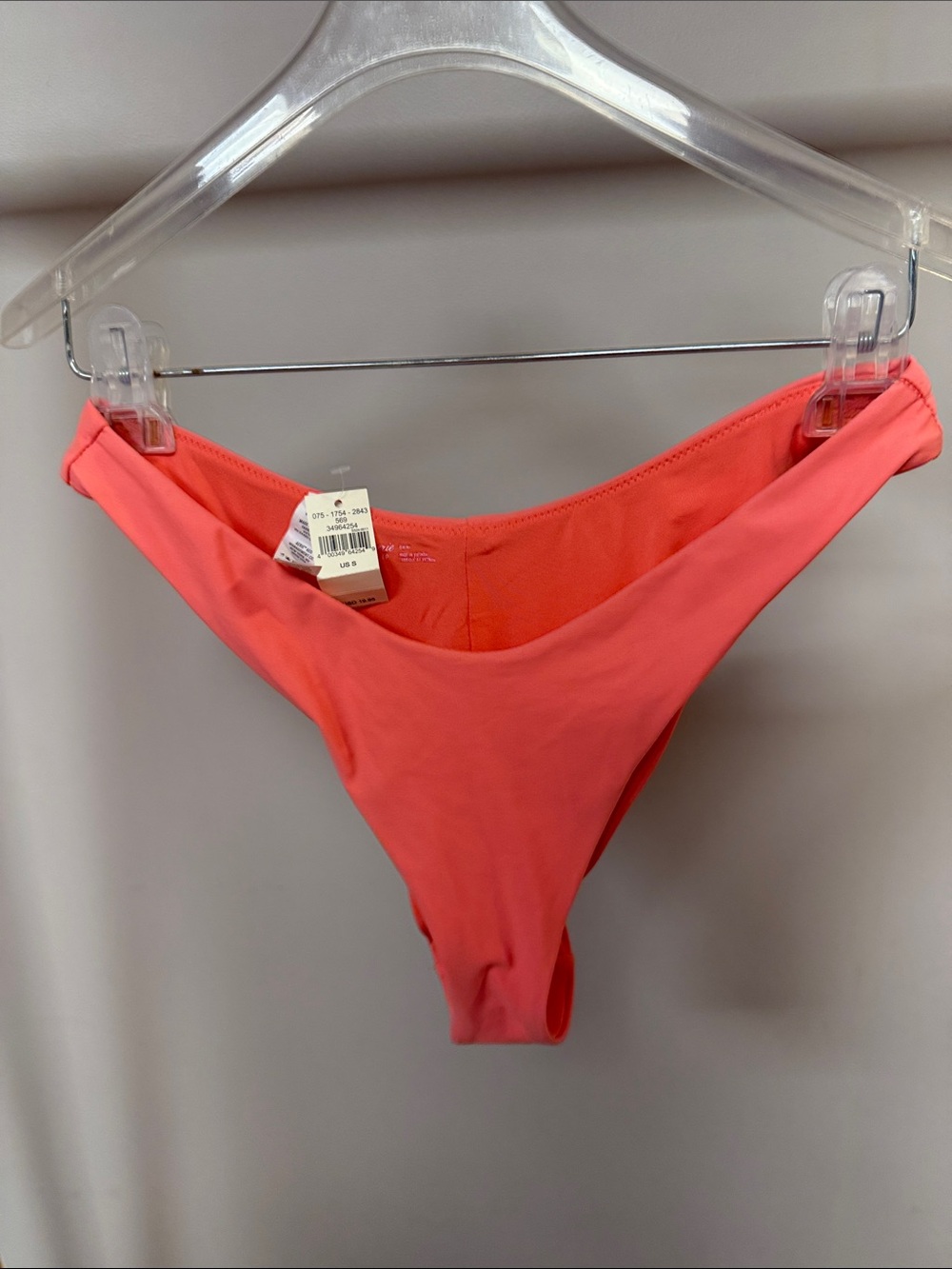 aerie Coral Bikini Bottoms